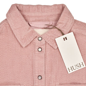 Hush Dusty Pink Cleo Cord Shirt