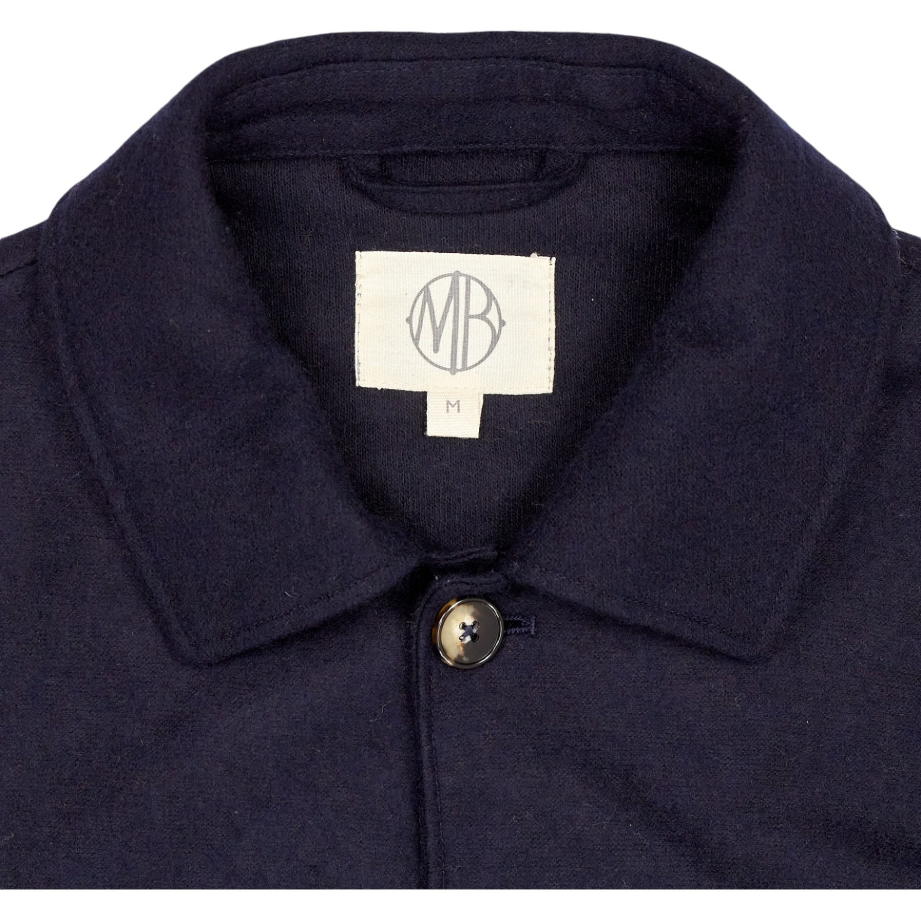 MB Navy 5 Button Shacket