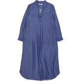 NRBY Blue Long Sleeve Shirt Dress