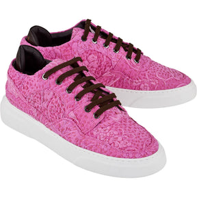 By Walid Pink Piano Shawl Trainers