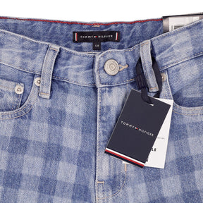 Tommy Hilfiger Blue Check Baggy Shorts