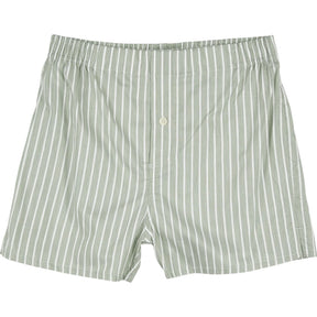 Hamilton + Hare Green Striped Shorts (1 PACK)