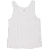 NRBY White Linen Tank Top