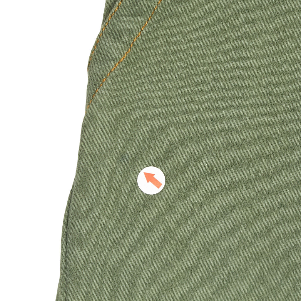 Bonté Fern Green Bijou Cotton Trousers