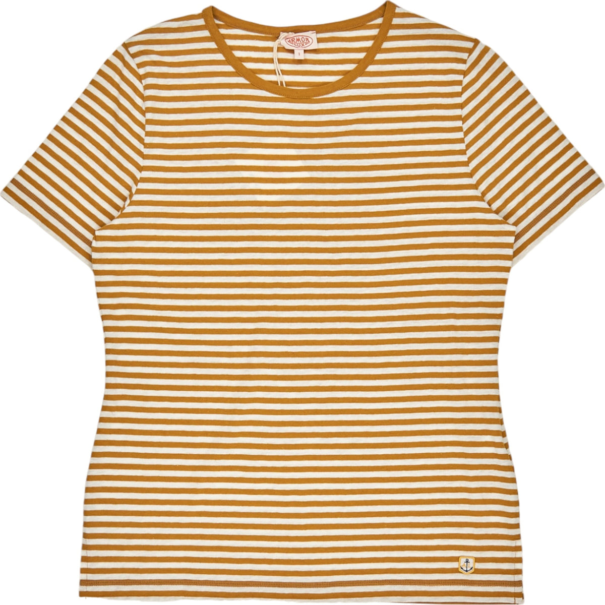 Armor Lux Mustard Striped T-shirt