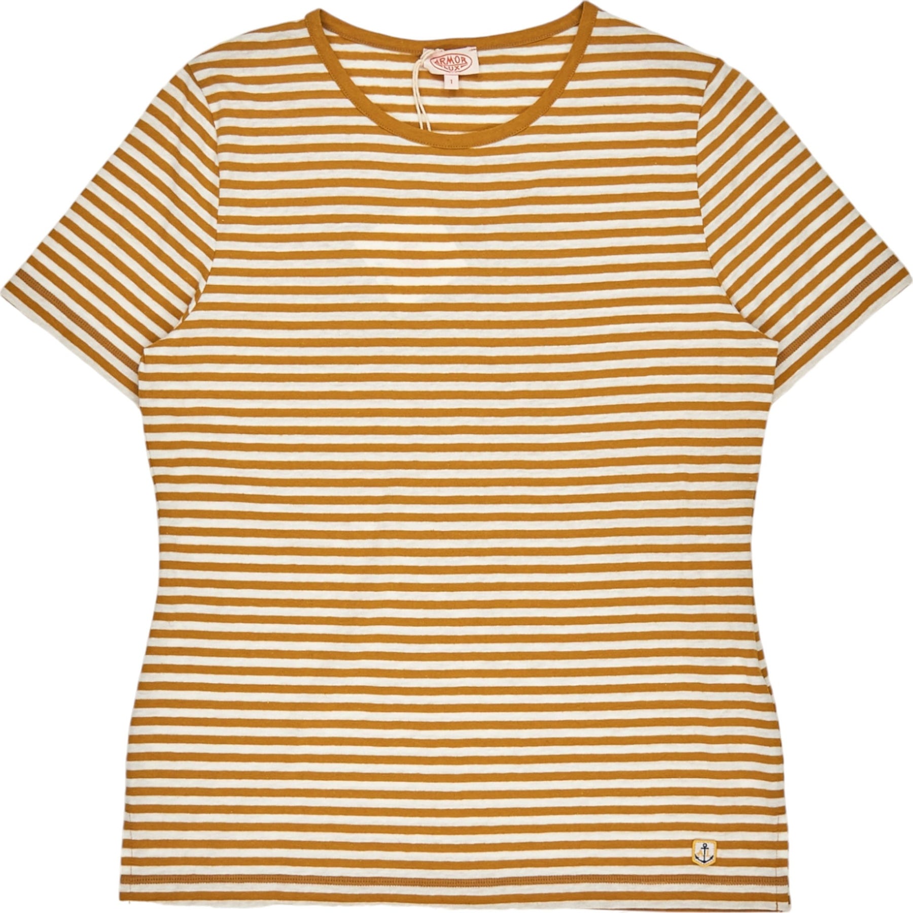 Armor Lux Mustard Striped T-shirt