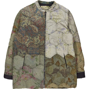 By Walid Multicolour Patchwork Jacket