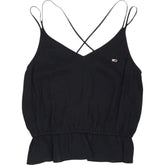 Tommy Hilfiger Black Viscose Strappy Top