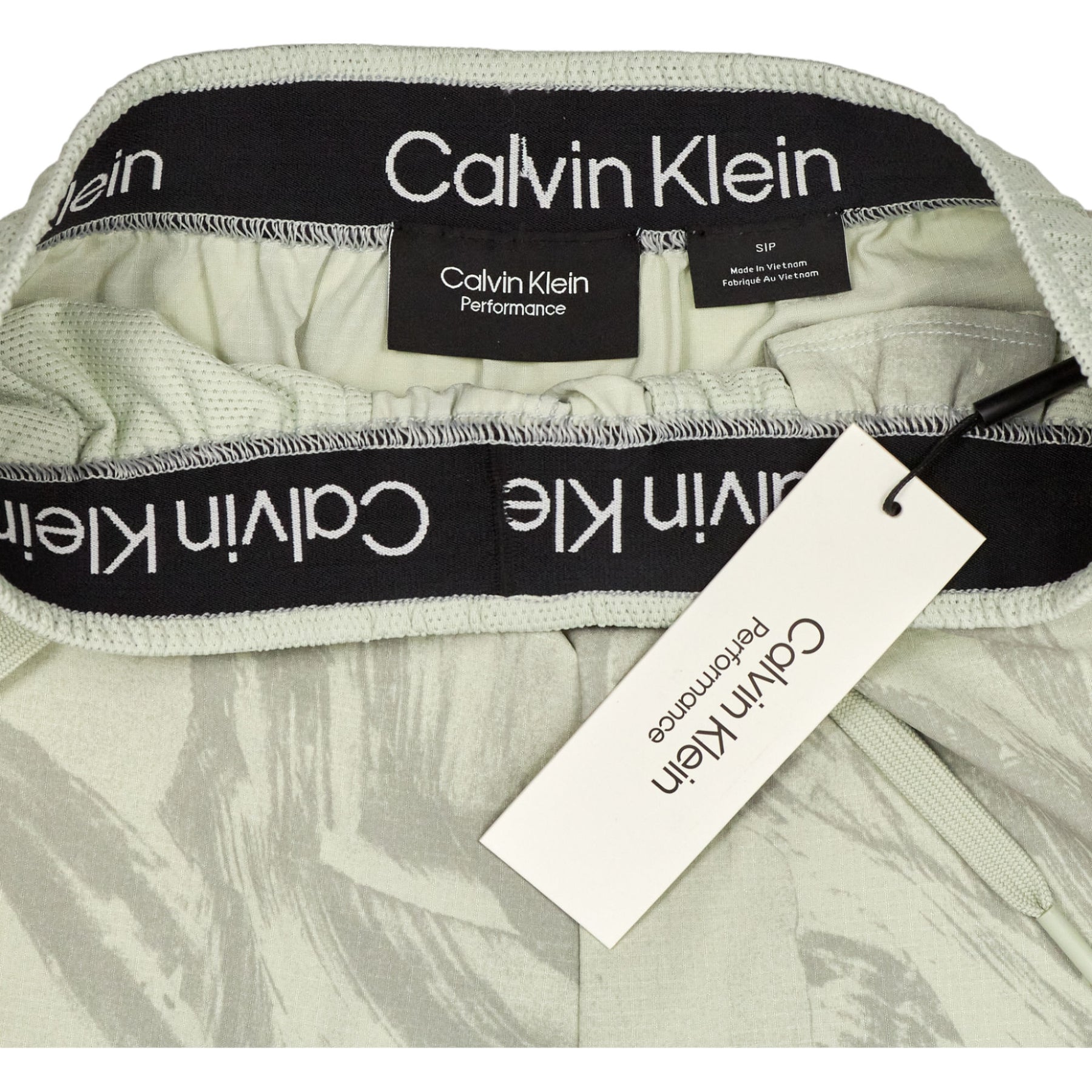 Calvin Klein Setplay Green Digitally Printed Shorts