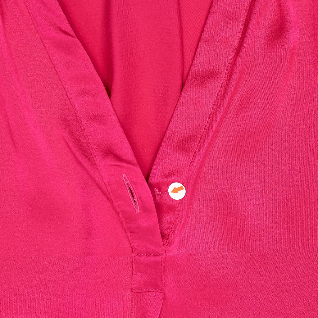 NRBY Pink Silk Blouse