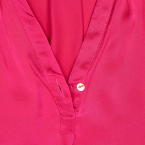 NRBY Pink Silk Blouse