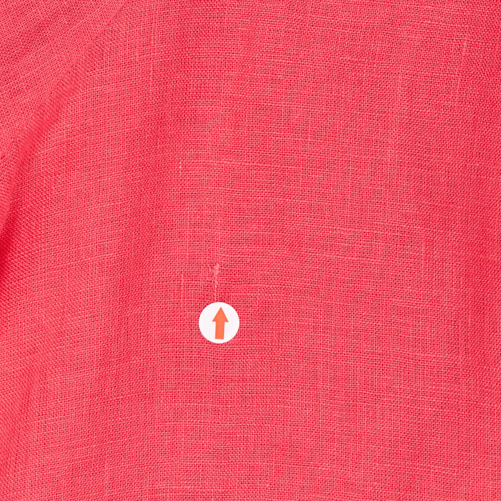 NRBY Pink Embroidered Linen Blouse