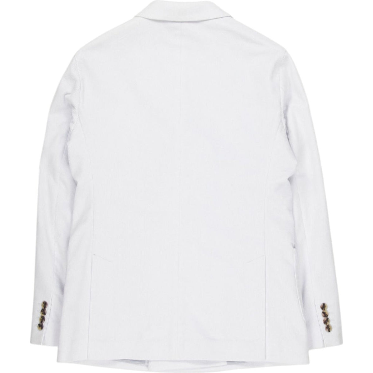 Moss White Double Breasted Corduroy Suit 40R/34R