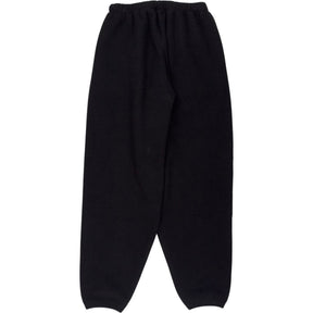 Alexander Wang Black Apple Embroidered Sweatpants