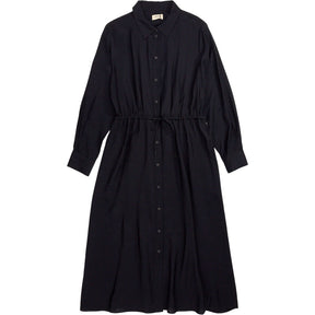Hush Black Alexa Midi Shirt Dress