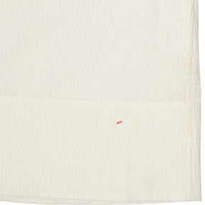 WYSE White Seersucker Shift Dress