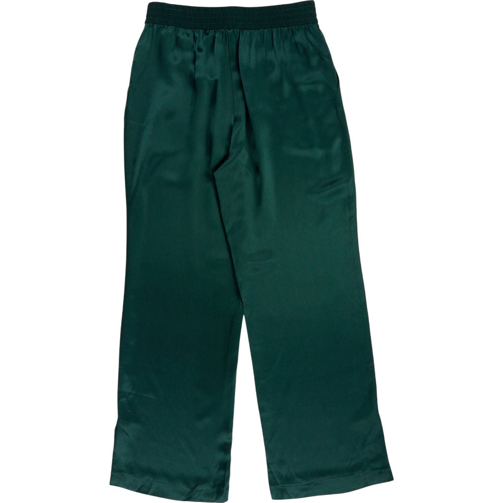 Wyse London Green Satin Trousers