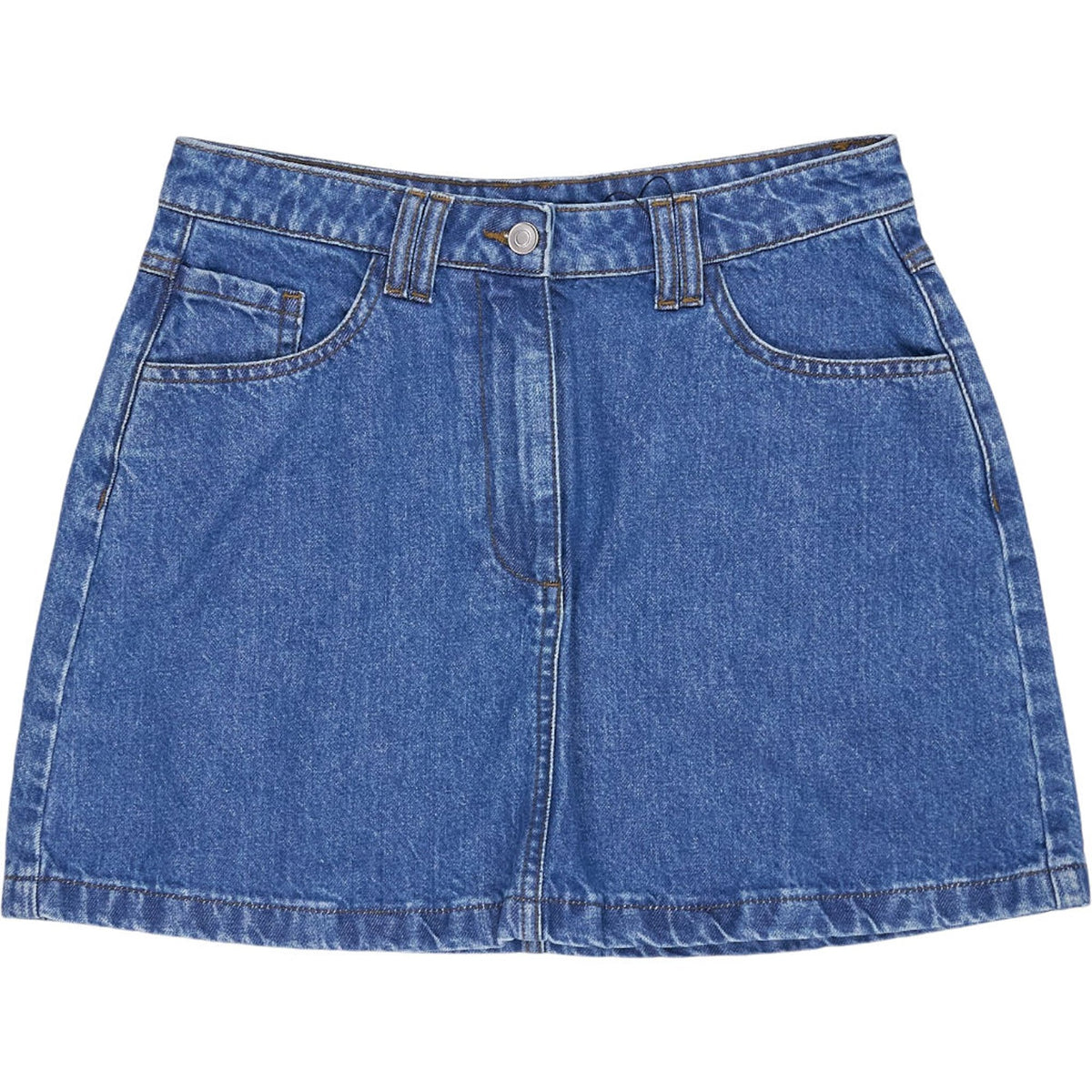 OMNES Blue Denim Ottie Skirt