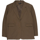 Motel Brown Pinstripe Marva Blazer