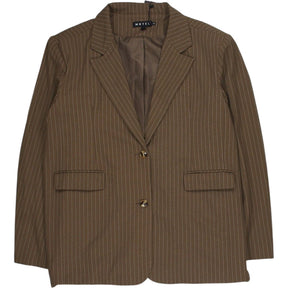 Motel Brown Pinstripe Marva Blazer