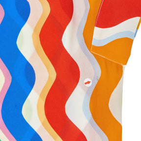 NRBY Multicoloured Wavy Print Top