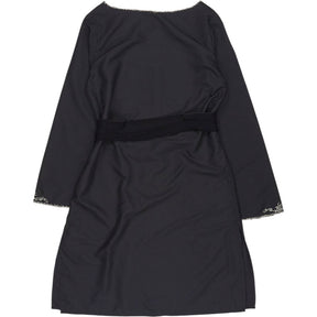 Isabell Kristensen Black Embroidered Tunic Malibou Dress