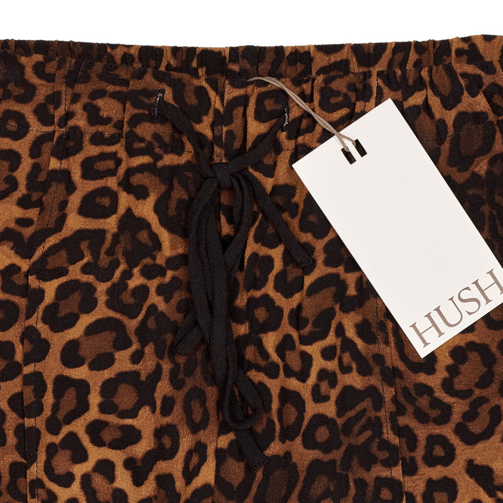 Hush Brown Leopard Petunia Trousers