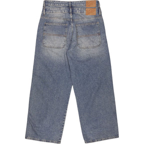 Pull & Bear Blue Wide Leg Jeans