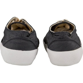 YMC Black Canvas Trainers