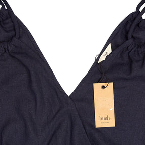 Hush Navy Kara Wrap Jumpsuit