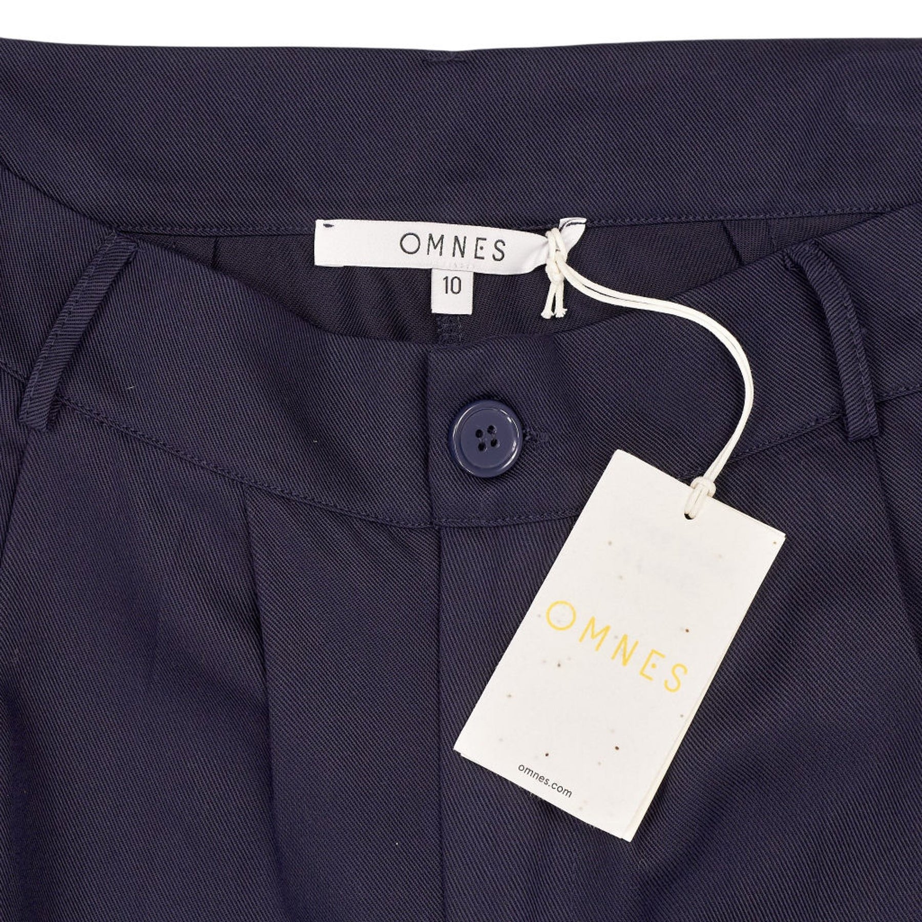 Omnes Navy Tall Cinnamon Trousers
