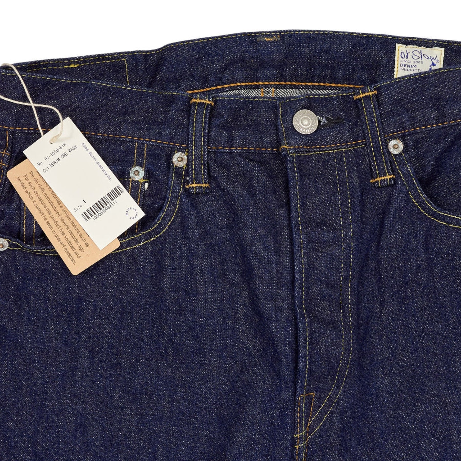 orSlow Indigo 105 Standard Jeans