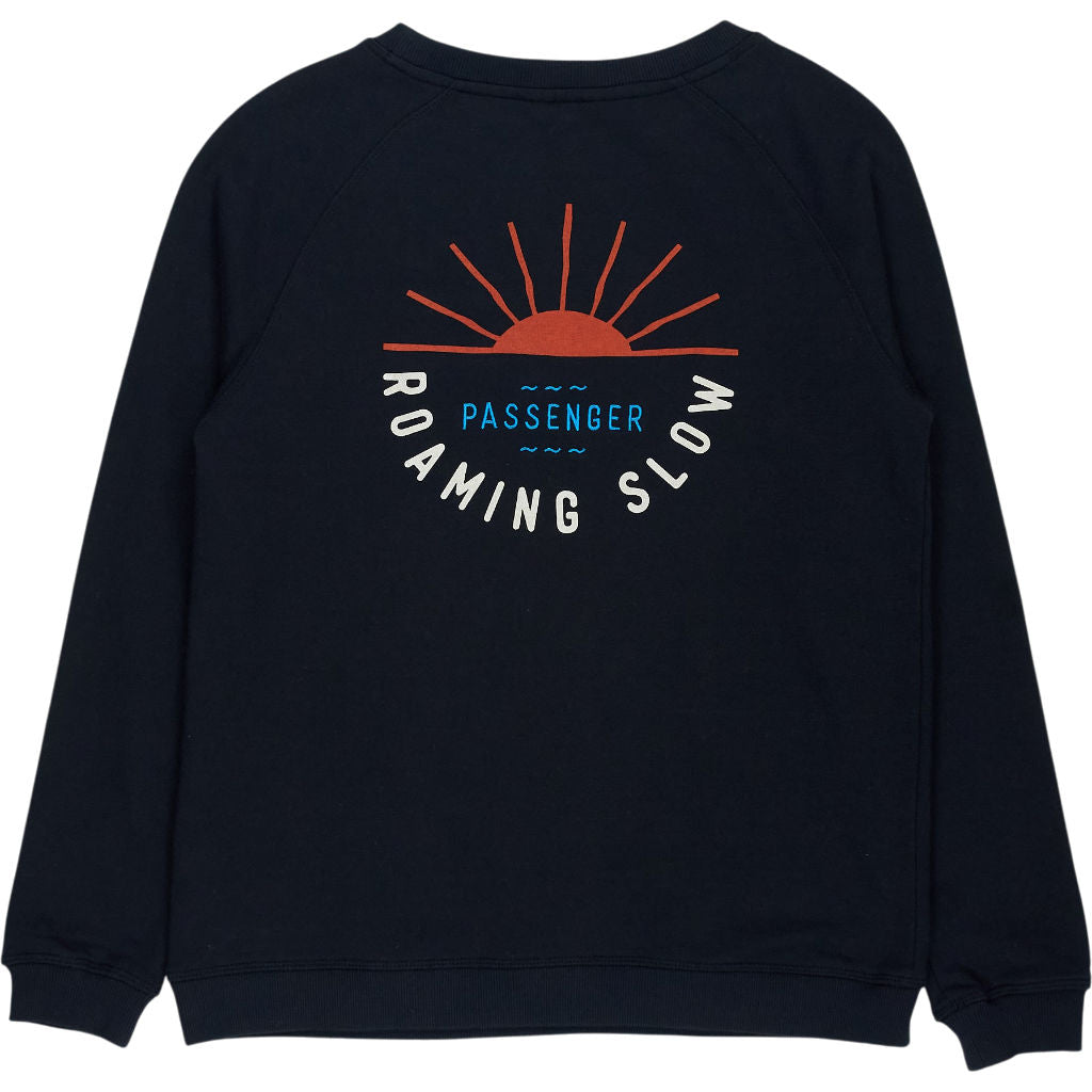 Passenger Black Crew Neck Sweatshirt