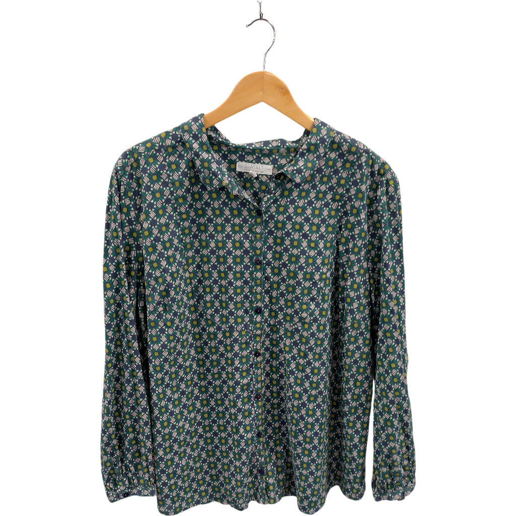 Seasalt Green Shore Muse Shirt Organic Cotton