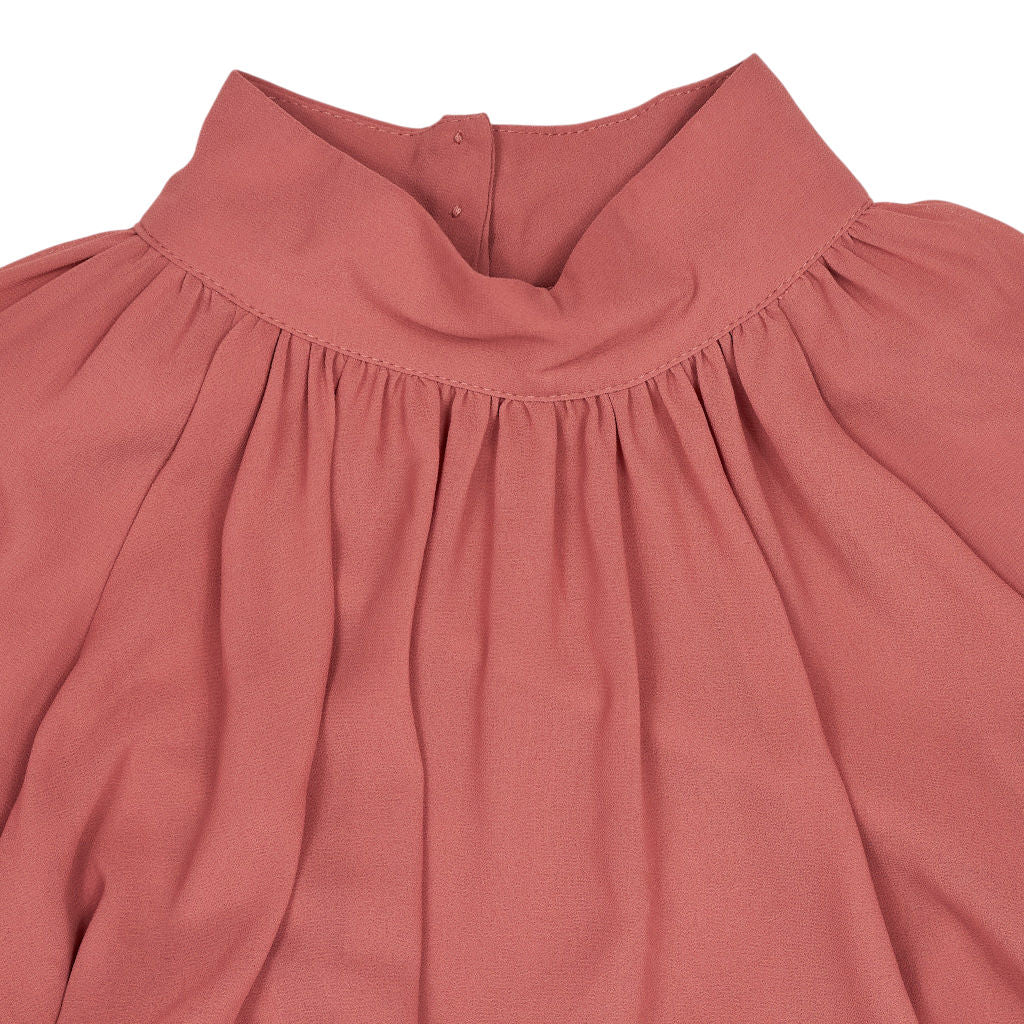 River Island Pink High Neck Dress
