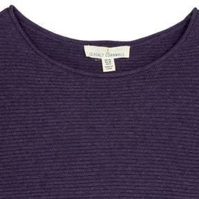 Seasalt Cornwall Purple Knit Jumper