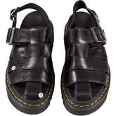 Dr Martens Black Leather Sandals UK 7