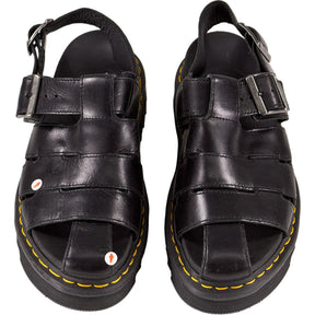 Dr Martens Black Leather Sandals UK 7