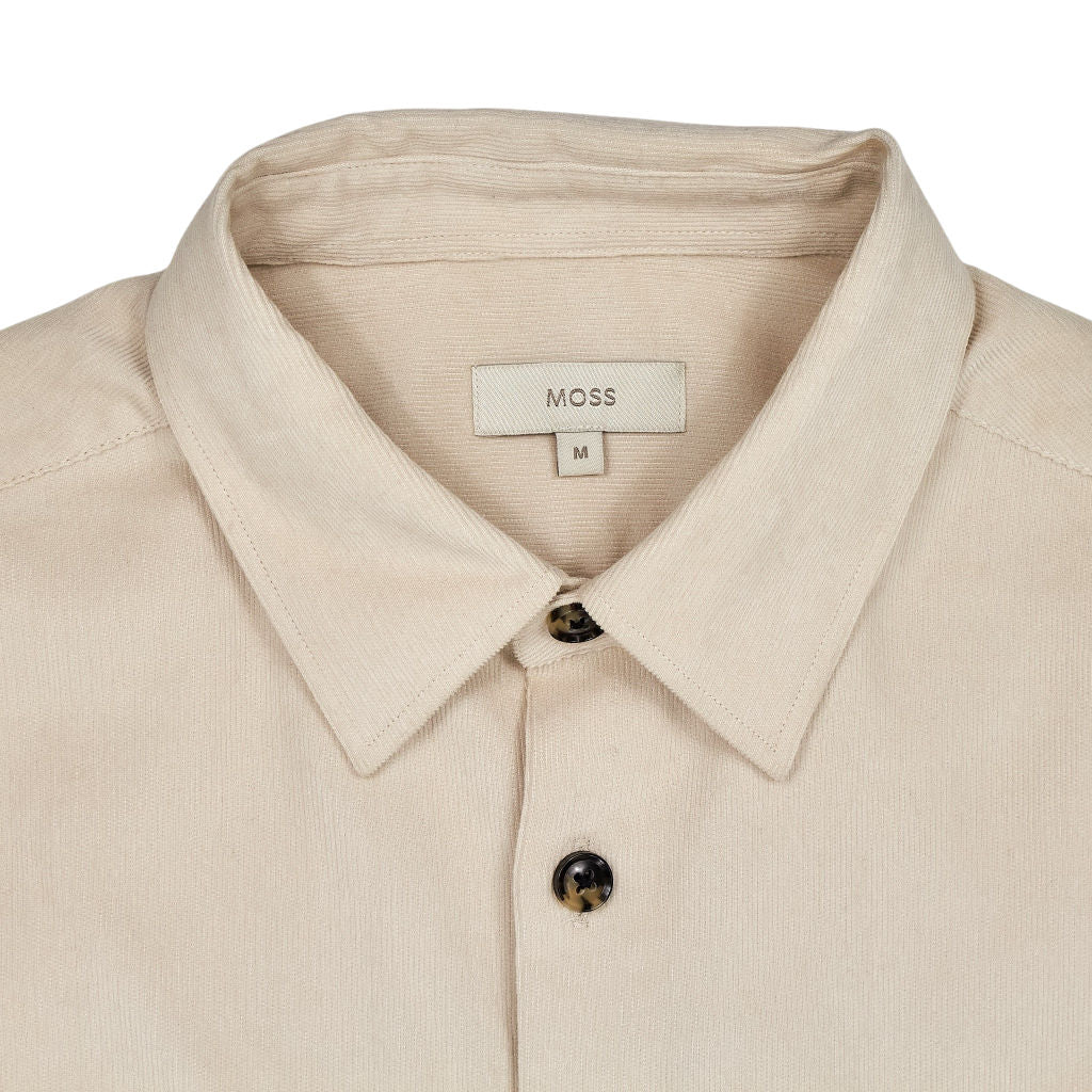 Moss Beige Cotton Shirt