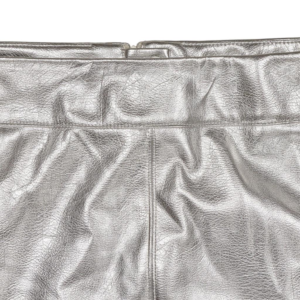 M&S Silver Metallic Skirt