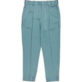 Reiss Elyssa High-Rise Satin Tapered Trousers