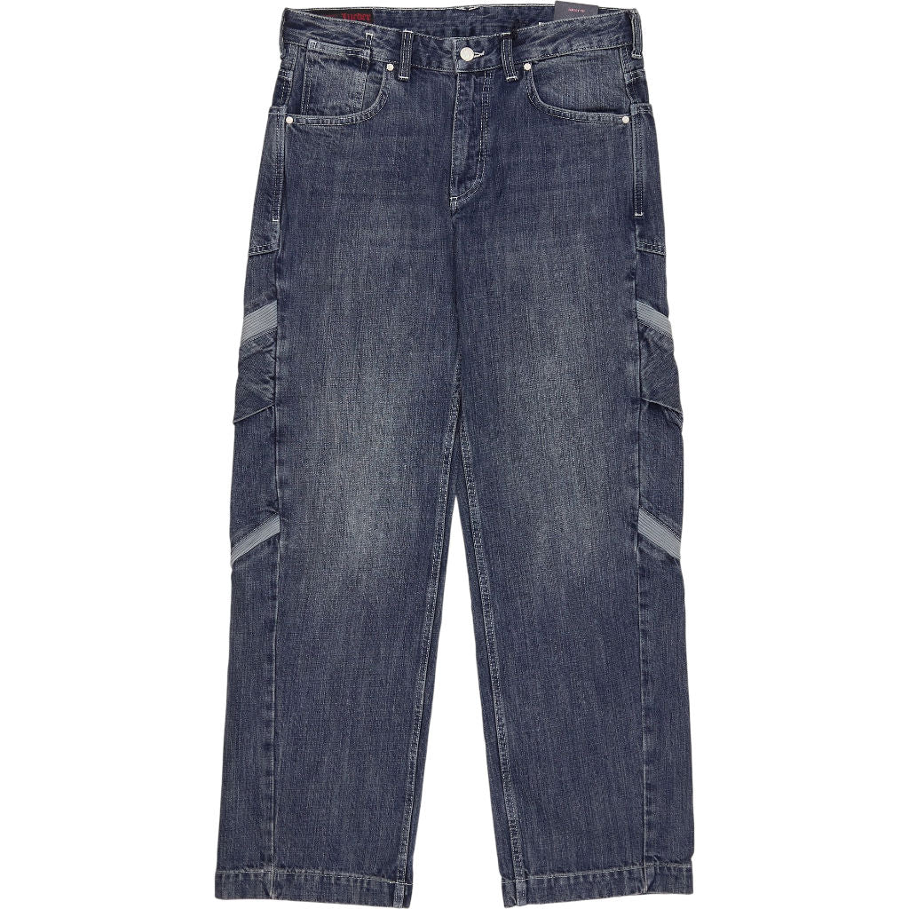 Pull & Bear Lueder Blue Baggy Fit Jeans