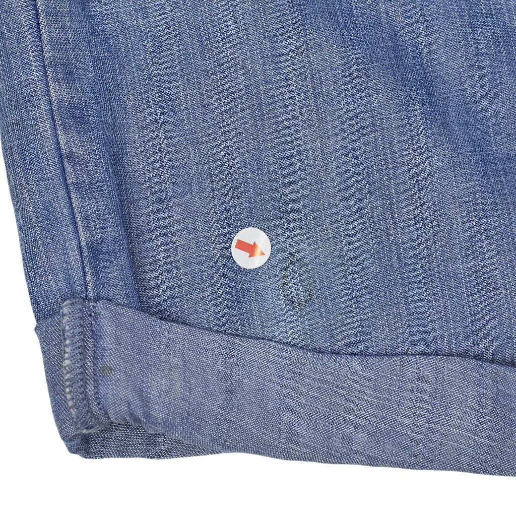 Hush Blue Denim Cargo Trousers