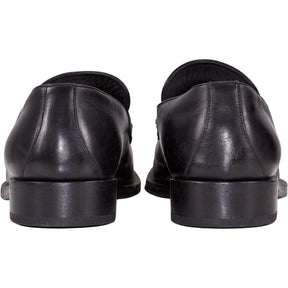 Gucci Black Leather Loafers