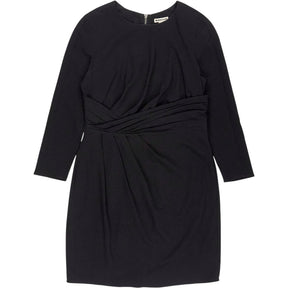 Whistles Black Long Sleeve Dress
