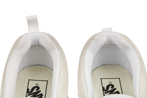 Vans White Knu Slip Shoes