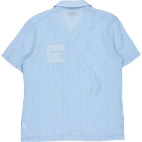 Moss Blue Linen Shirt