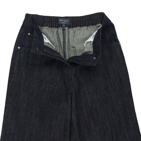 Wyse Black Denim Trousers 1, UK 8