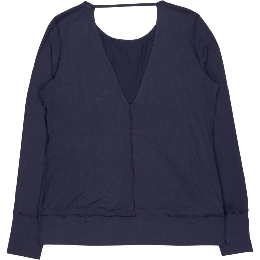 Hush Midnight Navy Open Back Top