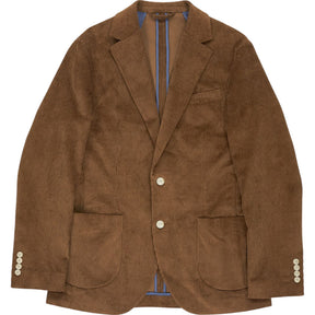 Moss Brown Corduroy Blazer Jacket